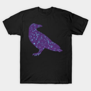 Neon Synthwave Crow Retro Vaporwave Raven T-Shirt